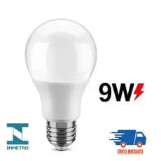 Lampada Led Bulbo 9w Bivolt E27 6500k Luz Branco Frio