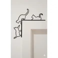 Decoração Canto De Porta Janela Gatos Quina De Porta Casa Decoração Casa Apartamento