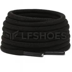 5 Pares Cadarço Roliço Cordão Atacador 1,20 Cm Preto e Branco Tenis Bota Unissex