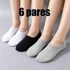 24,18 pares de cores sólidas, meias de barco invisíveis, meias de algodão unisexuais, meias brancas negras e curtas