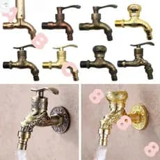 Lavagem  | Torneira Antiga Aberta Rápida , Portátil Estilo Vintage metal Fria Simples Para Jardim Exterior