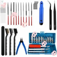46 Unidades Kit De Ferramentas Para Impressora 3D Multiuso Conjunto De Acessórios Ferramenta De Remoção E Limpeza Duráve