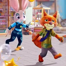 40cm Zootopia Nick Wilde Judy Hopps Brinquedos De Pelúcia Boneca Casal Travesseiro De Dormir Macio Natal