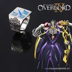 Anime OVERLORD Tiro Estrela Cosplay Anel YGGDRASIL Ainz Ooal Vestido Momonga Ajustável Para Fãs Jóias Prop Acessórios