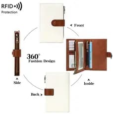Novo estilo RFID escova Anti-roubo senhoras carteira europeia americana Retro saco de passaporte multifuncional 30% de d