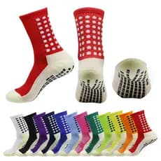 Conjunto de 5 peças de meias de futebol de corrida Meias de ciclismo ao ar livre