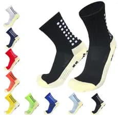 6 pares de meias esportivas de futebol por atacado profissional antiderrapante