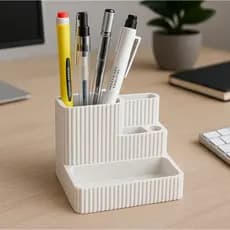 Porta maquiagem organizador de mesa canetas multiuso expositor cozinha quarto decoração moderno mesa