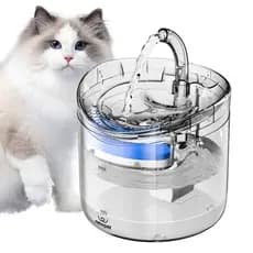 NewPet Fonte de Água Inteligente 2L com Torneira, Bebedouro Automático para Cães e Gatos, Transparente, com Filtro