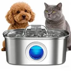 Bebedouro Automático para Gatos Newpet - Sistema de Filtragem Quádrupla e Bomba Silenciosa, 3,2L