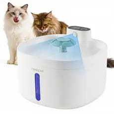 Dispensador de Água Inteligente 2,6L para Gatos Sensor de Detecção Automática