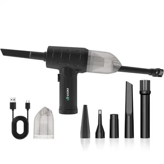 Vedo Mini Soprador De Ar Portátil Usb Recarregável Bivolt