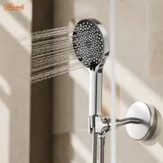 Heemli Ducha Chuveiro Manual 3 Jatos Alta Pressão Cromado ABS