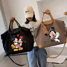 Mickey Bolsa Para Mulheres De Ombro Moda Grande Capacidade Crossbody Saco Anime Senhora Presente