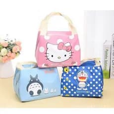 Bolsa Térmica Da Hello Kitty Para Lanches / Piquenique / Oxford