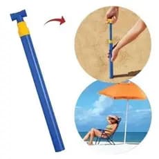 Saca-areia – Fácil de Fixar Guarda-Sol na Areia | saca areia | furador sacareia