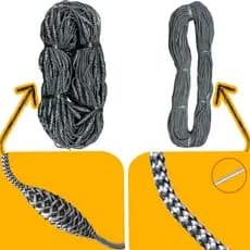 Kit de Tralha de boia 10g + Tralha de Chumbo 14g | 100m | alta resistência para redes de pesca