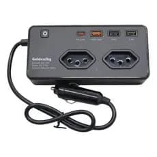 Inversor Conversor 350W 12v/24v Para 110v/220v Tomada + 4 Usb 5v 1.2a