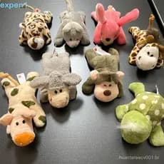 Adesivos De Geladeira EXPEN , Animal De Pelúcia Macia , Adesivo De Desenho Animado
