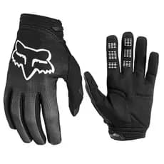 004 Luvas de Motocicleta FOX para Ciclismo, Luvas de Motocicleta para Homens e Mulheres, Luvas de Dedo Completo, Cor Pil