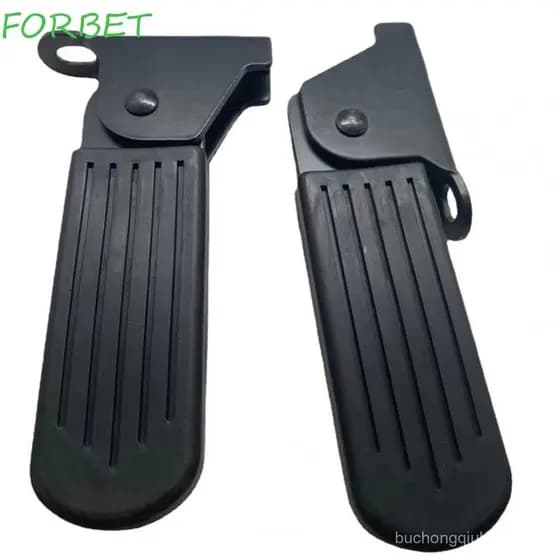 FORBET 1 Par De Pedais Traseiros De Bicicleta , Pedal Universal Para Assentos Estáveis De Assento Traseiro Antiferrugem
