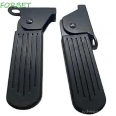 FORBET 1 Par De Pedais Traseiros De Bicicleta , Pedal Universal Para Assentos Estáveis De Assento Traseiro Antiferrugem