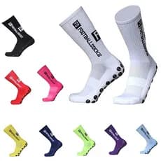 8 pares de meias FS meias de futebol antideslizante