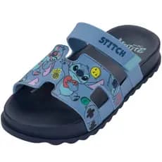 Chinelo Infantil Menina Slide Estampado Macio Disney Stitch