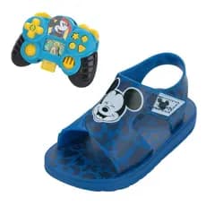 Sandália Infantil Menino Ajustável Disney Mickey Mouse