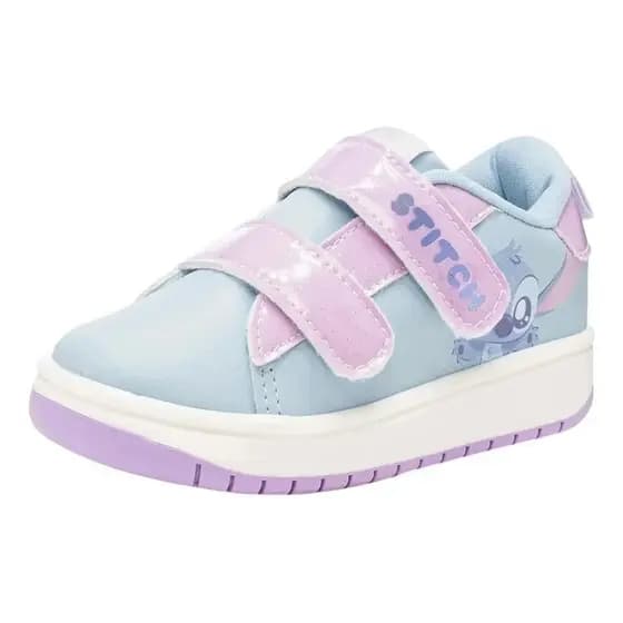 Tenis Infantil Menina Facil Calce Confortavel Disney Stitch