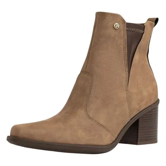 Bota Feminina Confortavel Elegância Salto Baixo Piccadilly