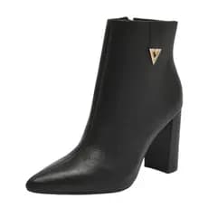 Bota Feminina Salto Bloco Alto Confortavel Social Via Marte