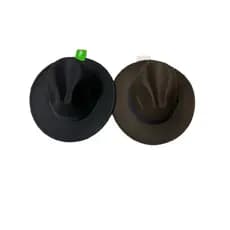 Chapéu  Fedora Feltro Aba Média Masculino Feminino Ajustável