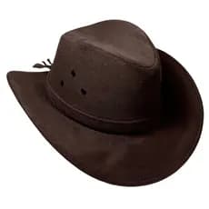 Chapéu Cowboy Americano Modelo Camurça Barretos Country Boiadeiro Vaqueiro