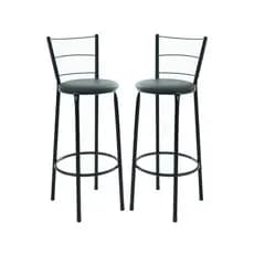 Kit 2 Banco Alto Bistrô Banquetas Alta Para Balcão Cozinha