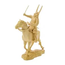 HASEL Figura de madeira de samurai Sengoku Ieyasu Naomasa Takumi