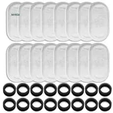 Conjunto Completo De 16 Filtros De Substituição De Fonte Cat Para Dispensadores De Água 108/3.2L E 67oz/2L