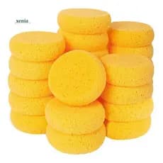 Esponja Artística Redonda , 24 Peças , Esponjas De Cerâmica Para Argila , Couro , Cuidados , Cavalo , Manutenção , Ferra