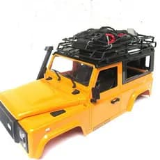 Acessórios De Peças De Carro RC Rede De Bagagem Elástica Para 1/12 MN D90 D99 MN99S , Preta