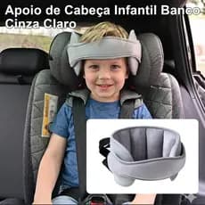 Apoio de Cabeça Infantil Conforto para Cadeirinha e Banco