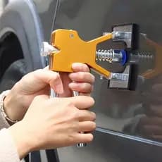 Alicate Repuxador Milimétrico com 18 Ventosas para Martelinho de Ouro reparo de amassados em carro