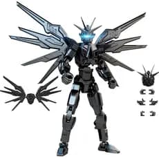T13 Action  Figure Montada  Robô 3D com Acessórios e  Articulações  para  Exibição Jogo