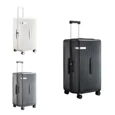 Conjunto De Bagagem Rígida De 28 Polegadas-Policarbonato PC , Expansível , Trava Aprovada Pela TSA , 360 ° Rodas Giratór