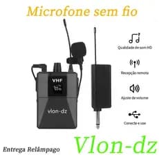 Fone De Ouvido E Lapela Com Microfone Sem Fio São Adequados Para Professores Guias Turísticos