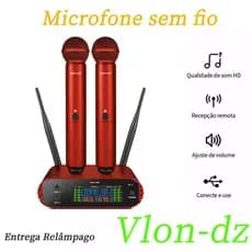 Microfone Sem Fio UHF Para Eventos De Igreja , Casamento E Festa
