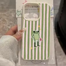 Textura De Couro Capa Capinha Para iPhone 14 16 15 Plus 17 Air 13 12 11 Pro Max Normal Sapo Anti queda