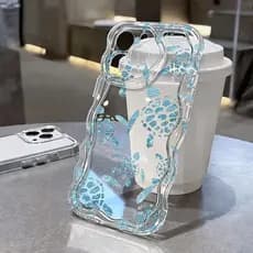 Oceano Animais Capinha Para IPhone 17 16 15 14 13 12 11 Plus Pro Max Ar Normal Capa Silicone Anti-impacto