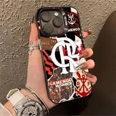 Football Club Capinha Para IPhone 16 15 14 13 12 11 Normal X XR XS 8 7 PRO MAX PLUS Silicone Capa Caso De T