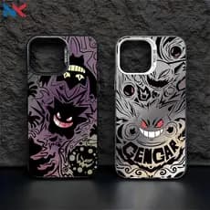 Capa Para Samsung S24 Plus S23 FE S23Ullta S21 S22 S20 A56 A55 A54 A16 A15 A35 IMD Caso De Telefone Gengar NKCase