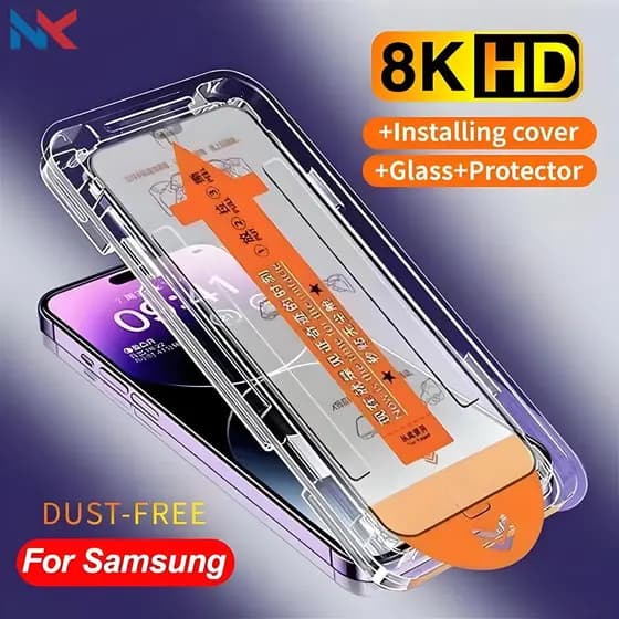 Filme De Vidro Temperado Anti-Espião 8K HD Para Samsung A07 A17 A06 A16 A56 A36 A35 A55 A15 A54 A15 Automático Livre De